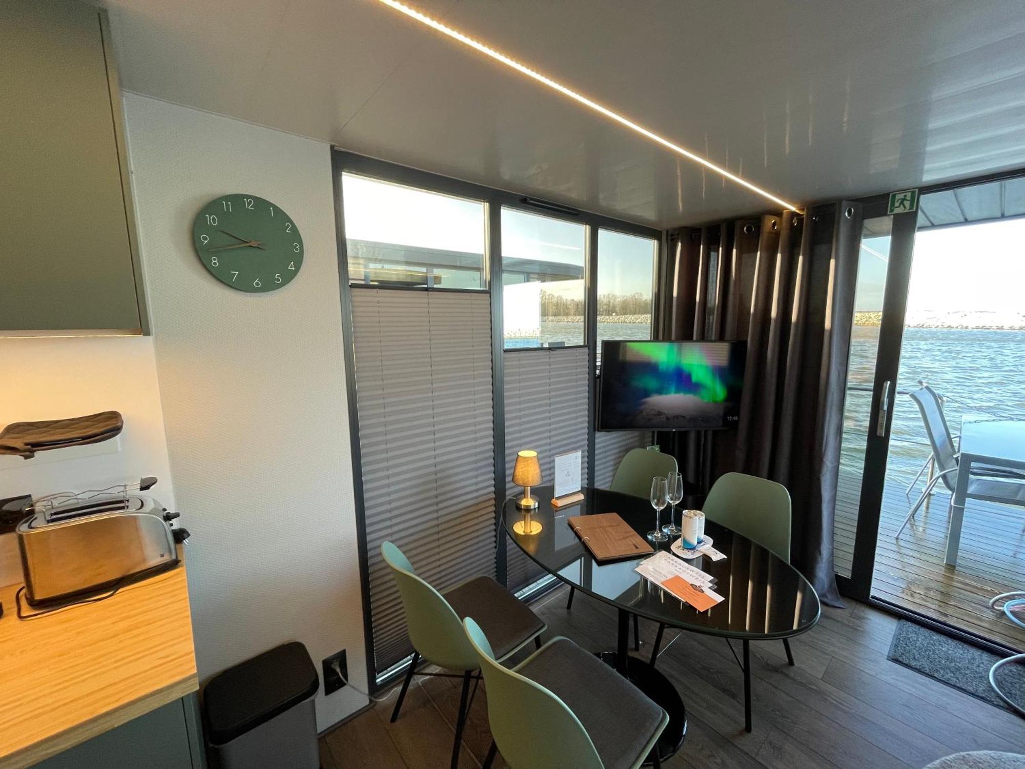 Hausboot Fjord Baltica Mit Dachterrasse In Barth Ξενοδοχείο Εξωτερικό φωτογραφία
